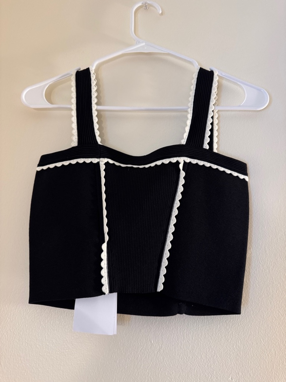 SANDRO PARIS Leanna Crop Knit Cardigan & Crop Tank Set - Picture 11 of 13
